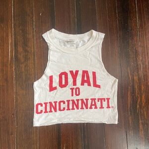 University of Cincinnati Gameday Crop Top